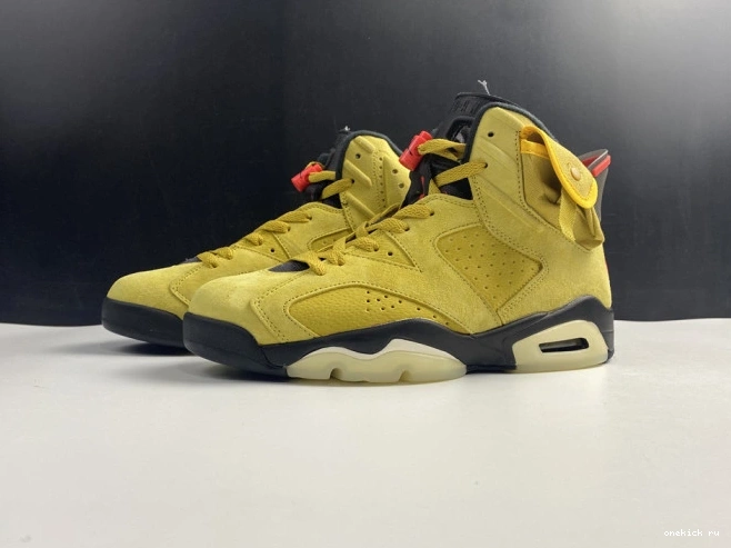 Onekick JORDAN 6 X YELLOW SCOTT TRAVIS AIR CN1084-300 0602